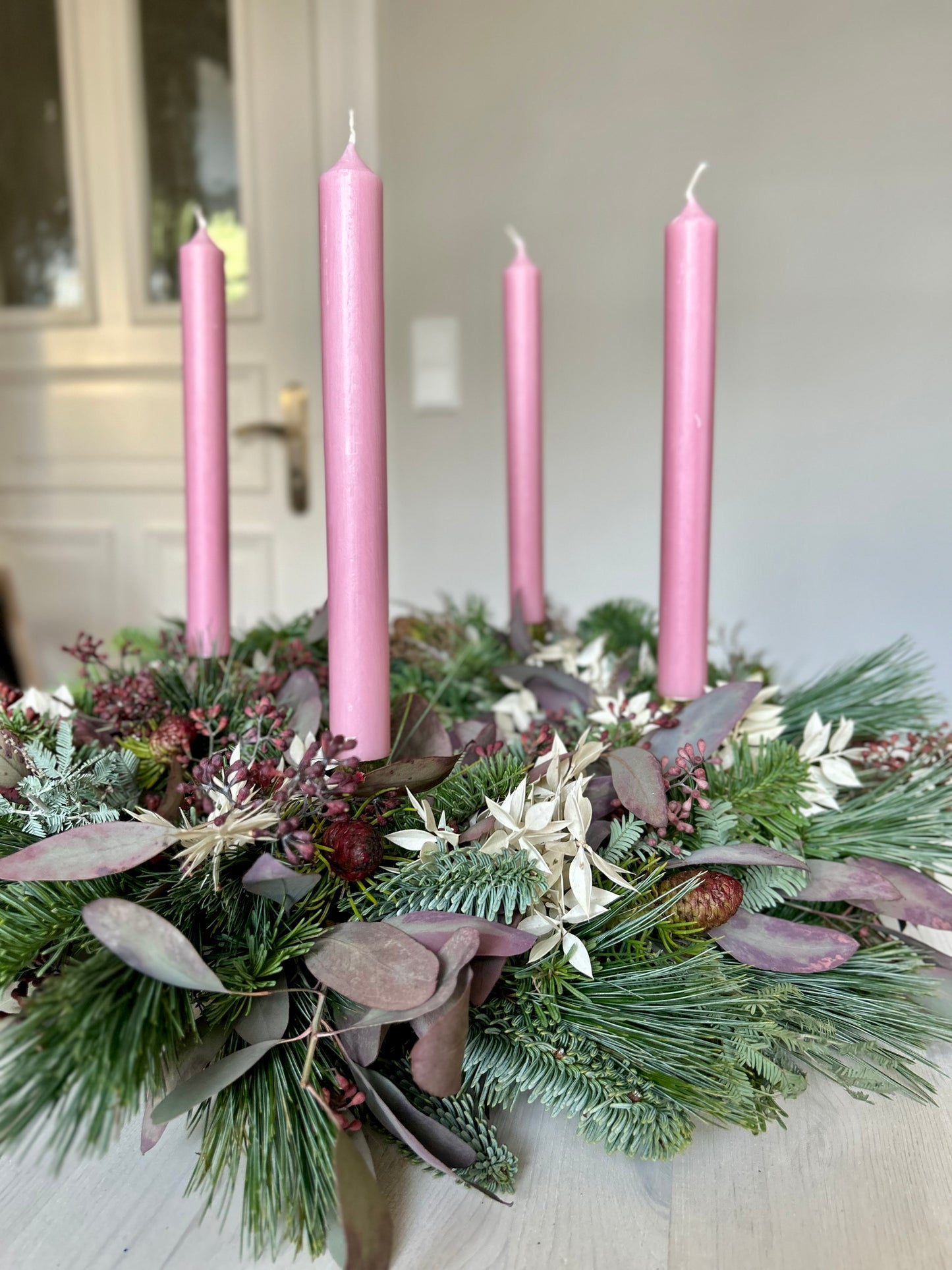 Adventskranz Binden