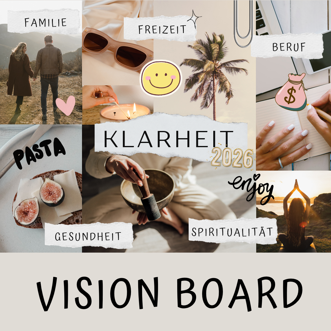 Vision Board & Yoga